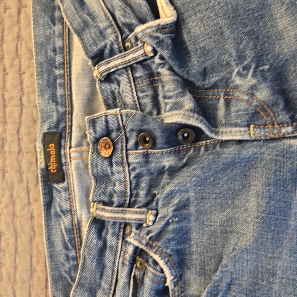 CHIMALA Sz 25 Japanese Blue Denim Jeans. Hard to find